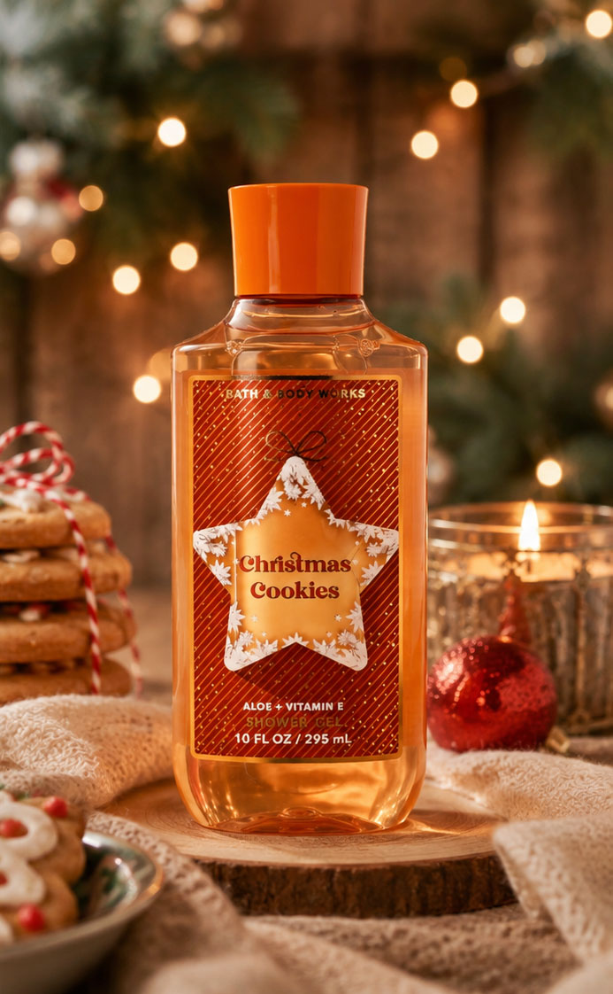 شاور ژل بس اند بادی ورکز Christmas Cookies